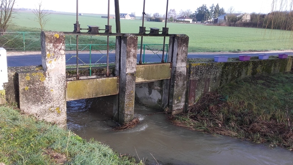 Travaux de restauration de la continuité écologique au lavoir de la Nerville </br><annee-travaux>2018</annee-travaux>